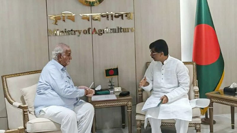 পাহাড়ে আধুনিক কৃষির বিকাশে সহযোগিতা চাইলেন পার্বত্য মন্ত্রী