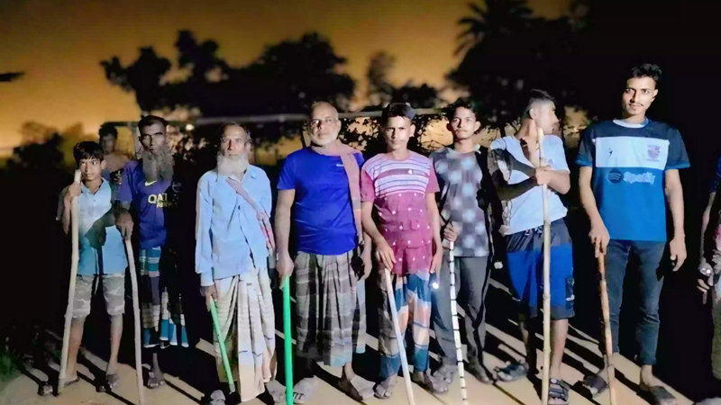 বিজিবি-গ্রামবাসীর প্রতিরোধে ২০-২৫ জনকে পুশইন চেষ্টা ব্যর্থ