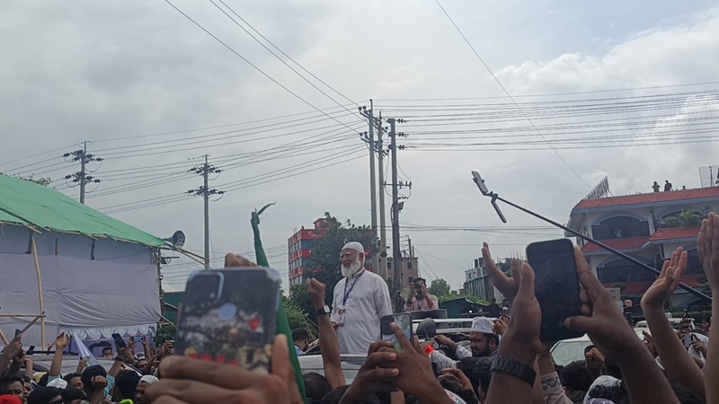 জনগণের দাবি পূরণ না হওয়া পর্যন্ত রাজপথে থাকব: শফিকুর রহমান