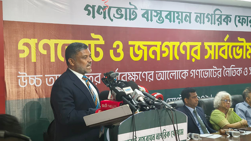 সরকারপ্রধানের সামনে রাষ্ট্রনায়ক হওয়ার সুযোগ এসেছে: শিশির মনির
