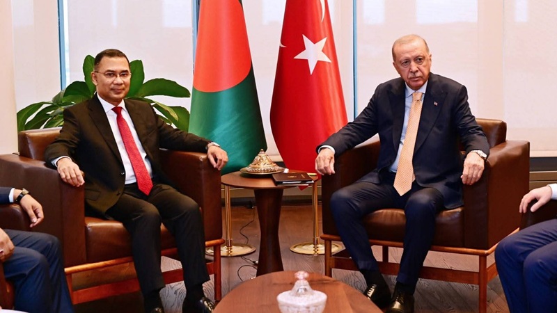 বাংলাদেশ-তুরস্কের বন্ধুত্বপূর্ণ সম্পর্ক আরও সুদৃঢ় করার প্রত্যয়