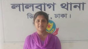 লালবাগ থেকে আওয়ামী লীগ নেত্রী গ্রেপ্তার