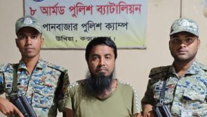 রোহিঙ্গা ক্যাম্পে ‘ইসলামি মাহাজ’ দলের প্রধান গ্রেপ্তার