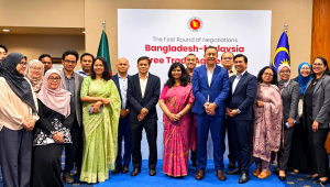 বাংলাদেশ-মালয়েশিয়া বাণিজ্য চুক্তির প্রথম দফা আলোচনা শেষ