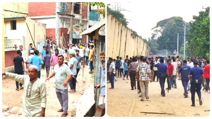 ব্রাহ্মণবাড়িয়ায় টিকটকে কমেন্টের জেরে দুই পক্ষের সংঘর্ষ, আহত ২৫
