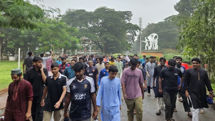 চুয়েটের আন্দোলনে বুয়েটের সংহতি, শাহবাগে প্রতিবাদ সমাবেশ