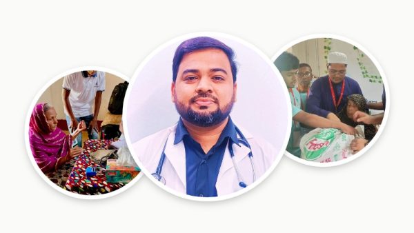 স্টেথোস্কোপের ওপাশে এক মানবিক হৃদয়