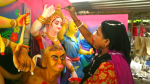 খুলনায় দুর্গোৎসবের প্রস্তুতি তুঙ্গে, মণ্ডপে চলছে শেষ মুহূর্তের কাজ