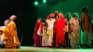 মুক্তিযুদ্ধের শরণার্থী জীবনের গল্প নিয়ে মঞ্চস্থ হলো ‘যশোর রোড’