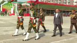 সাভার সেনানিবাসে প্রধানমন্ত্রী, জাতীয় পতাকা প্রদান