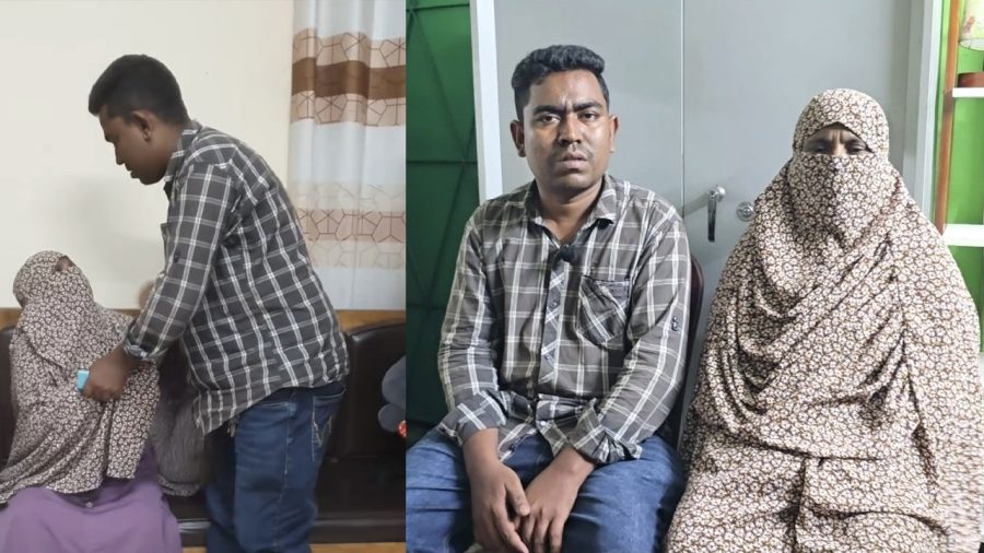 আদালতের মধ্যস্থতায় ছেলের ঘরে ফিরলেন সেই মা
