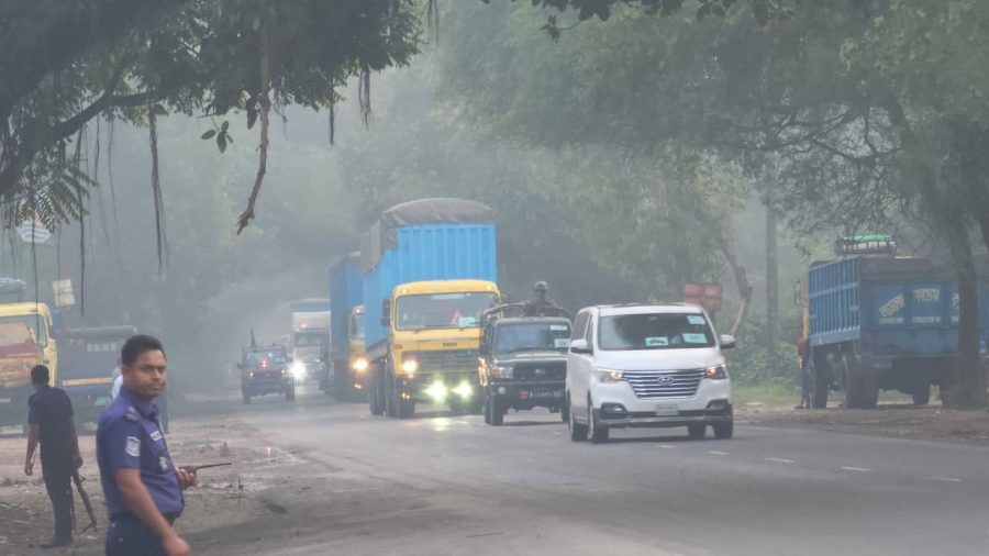 কড়া নিরাপত্তায় রূপপুরে পৌঁছাল ইউরেনিয়ামের চতুর্থ চালান