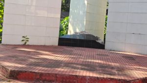 গাইবান্ধায় কৃষি প্রশিক্ষণ ইনস্টিটিউটের শহীদ মিনার ভাঙচুর
