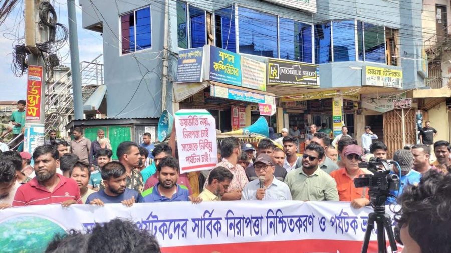 সাজেকে ফের সড়ক অবরোধের ঘোষণা