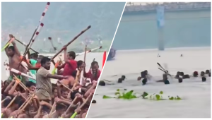 সিরাজগঞ্জে নৌকা বাইচে দুই পক্ষের সংঘর্ষ, আহত ৩০