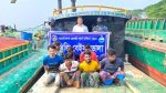 ভোলায় কোস্ট গার্ডের অভিযানে ৪ ড্রেজার ও ১ বাল্কহেডসহ আটক ৮