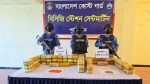 সেন্ট মার্টিনে ৪২ কোটি টাকার ইয়াবা ও হেরোইন উদ্ধার কোস্ট গার্ডের