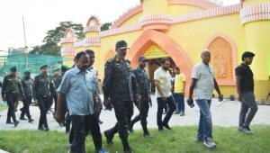 পূজামণ্ডপের নিরাপত্তা তদারকিতে আনসার-ভিডিপি মহাপরিচালক