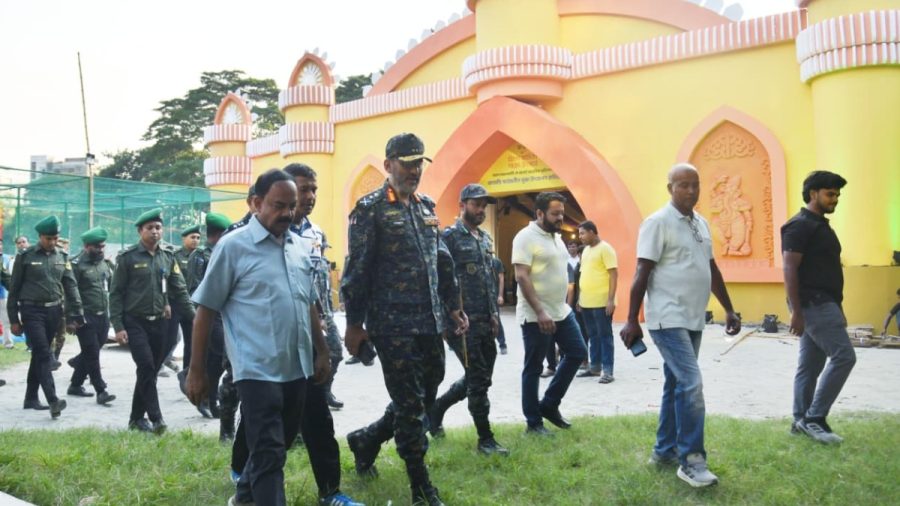 পূজামণ্ডপের নিরাপত্তা তদারকিতে আনসার-ভিডিপি মহাপরিচালক