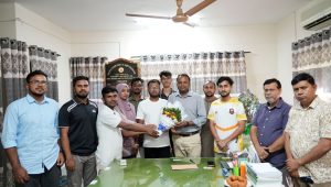 মাভাবিপ্রবির নতুন জনসংযোগ পরিচালককে সাংবাদিক সমিতির শুভেচ্ছা