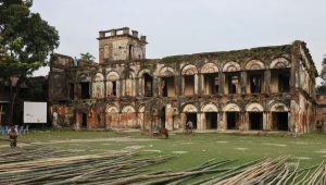 ধ্বংসের মুখে নজরুল-প্রমীলার স্মৃতিবিজড়িত তেওতা জমিদারবাড়ি