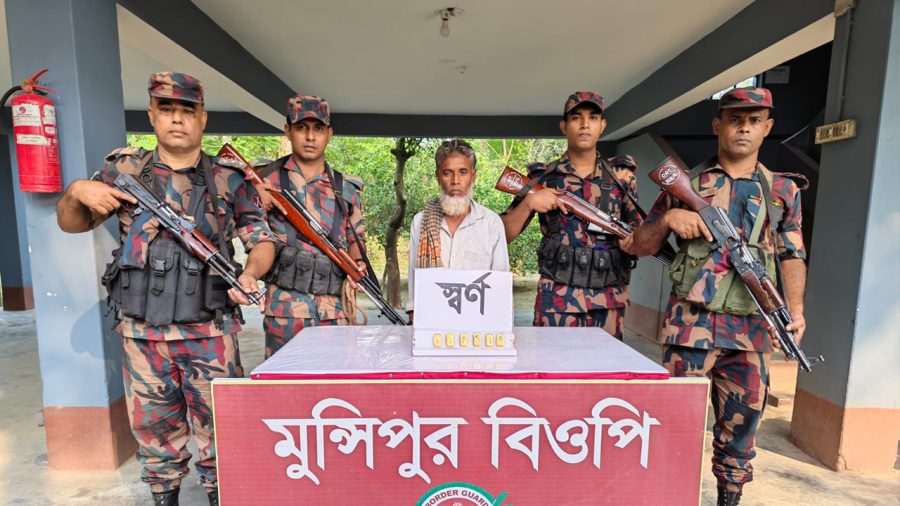 চুয়াডাঙ্গা সীমান্তে কোটি টাকার স্বর্ণসহ আটক ১