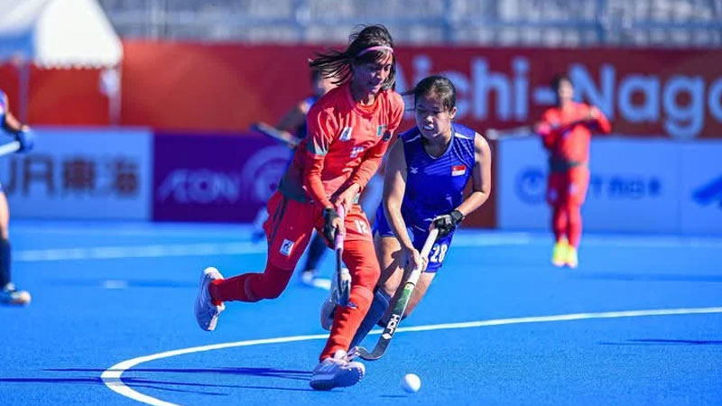 সিঙ্গাপুরকে টাইব্রেকারে হারিয়ে নবম বাংলাদেশ