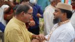 পরাজিত জামায়াত প্রার্থীর বাসায় ফুল নিয়ে গেলেন বিএনপির বিজয়ী প্রার্থী