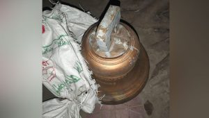 চার্চ থেকে চুরি হওয়া ঘণ্টা উদ্ধার