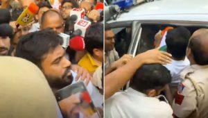 জাতীয় পতাকা মিছিল: তেলাপোকা নেতা অভিজিৎ ও নেহা আটক