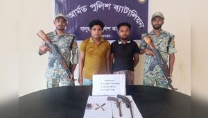 রোহিঙ্গা ক্যাম্পে অস্ত্রসহ দুই ভাই গ্রেপ্তার, আরসা সদস্য দাবি পুলিশের