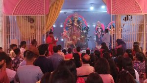 নেত্রকোণার ৫৪৬টি মণ্ডপে মহাসপ্তমীর আরাধনা