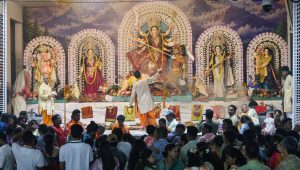 আজ শারদীয় দুর্গোৎসবের মহানবমী