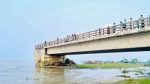 ফরিদপুরে পদ্মার ভাঙনে বিলীন কোটি টাকার সেতু