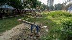 গোলারটেক মাঠ: খেলার মাঠে গাড়ির দখল 