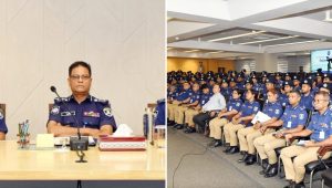 জনগণের পাশে দাঁড়ান ও আস্থা অর্জন করুন, নবীন কর্মকর্তাদের আইজিপি
