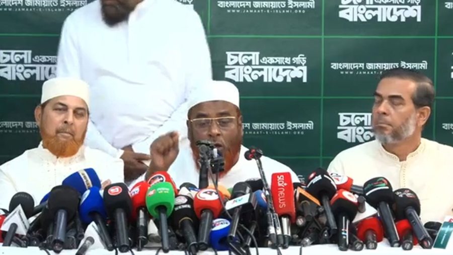শফিকুর রহমানের সম্পর্কে প্রধানমন্ত্রীর বক্তব্য প্রত্যাখ্যান জামায়াতের