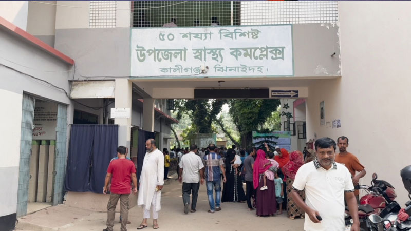ঝিনাইদহের কালীগঞ্জে বাস চাপায় পৌরসভার কর্মচারী নিহত