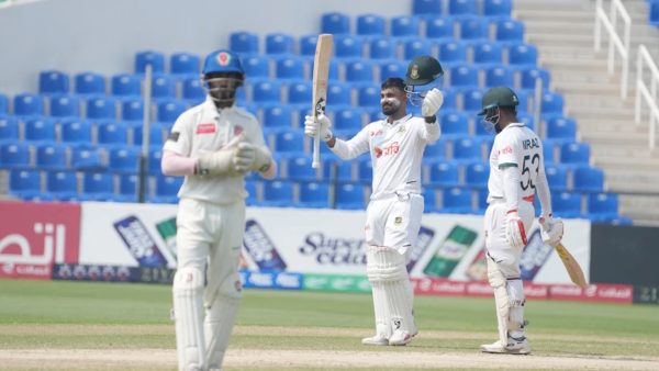 লিটনের সেঞ্চুরিতে ৪৭৯ রানের লক্ষ্য, ২ উইকেট হারিয়ে চা বিরতিতে আফগানিস্তান