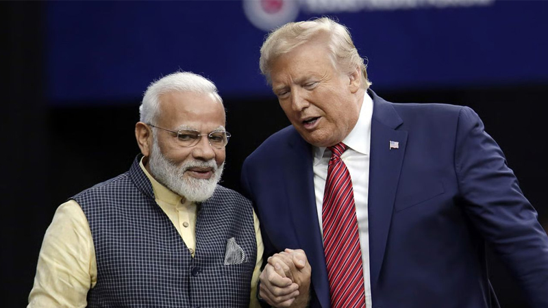 মোদি-ট্রাম্পের ফোনালাপ, কৌশলগত অংশীদারত্ব এগিয়ে নিতে অঙ্গীকার