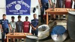 নওগাঁয় মাদক ও দেশীয় অস্ত্রসহ কিশোর গ্যাংয়ের ৩ সদস্য গ্রেপ্তার