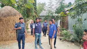 পদ্মার দুর্গম চরাঞ্চলে ৪ জেলার পুলিশের সাঁড়াশি অভিযান