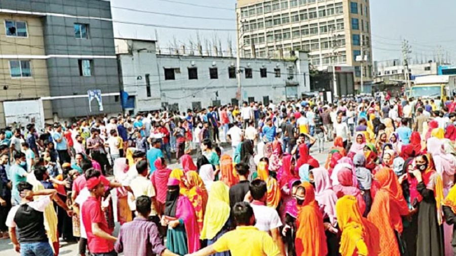 পোশাকশ্রমিকদের আন্দোলন নিয়ে সন্দেহ