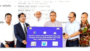 ২০ কোটি টাকার সোনালী ব্যাগ প্রকল্পের যন্ত্রপাতি পেল মাভাবিপ্রবি
