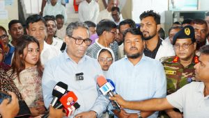 রাসিক সিটি হাসপাতালকে অত্যাধুনিক করার আশ্বাস স্বাস্থ্য প্রতিমন্ত্রীর